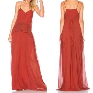 Elizabeth & James Catriona Gown color CLAY 2 $NWT